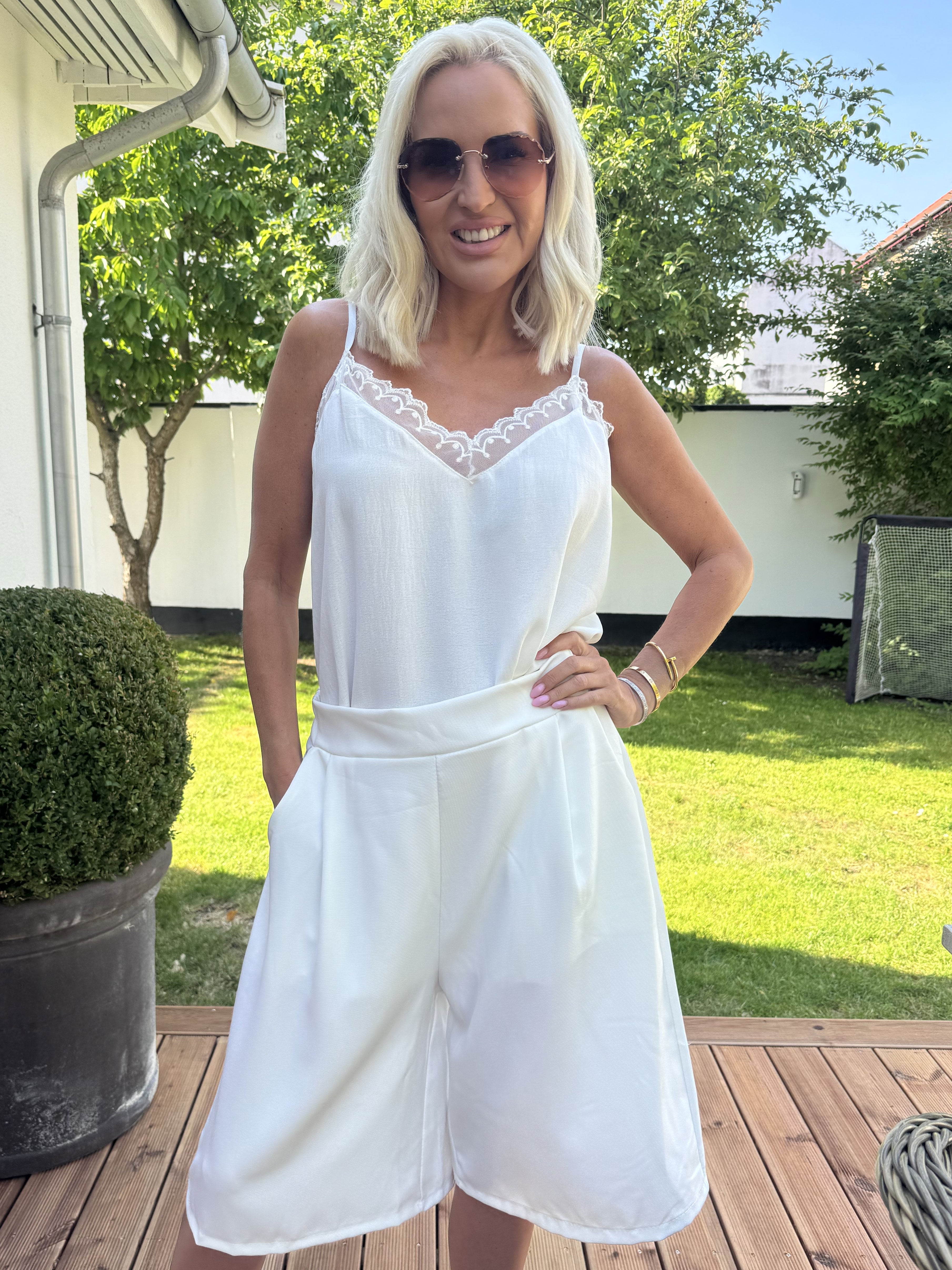 Bursia - Långa shorts i lös passform